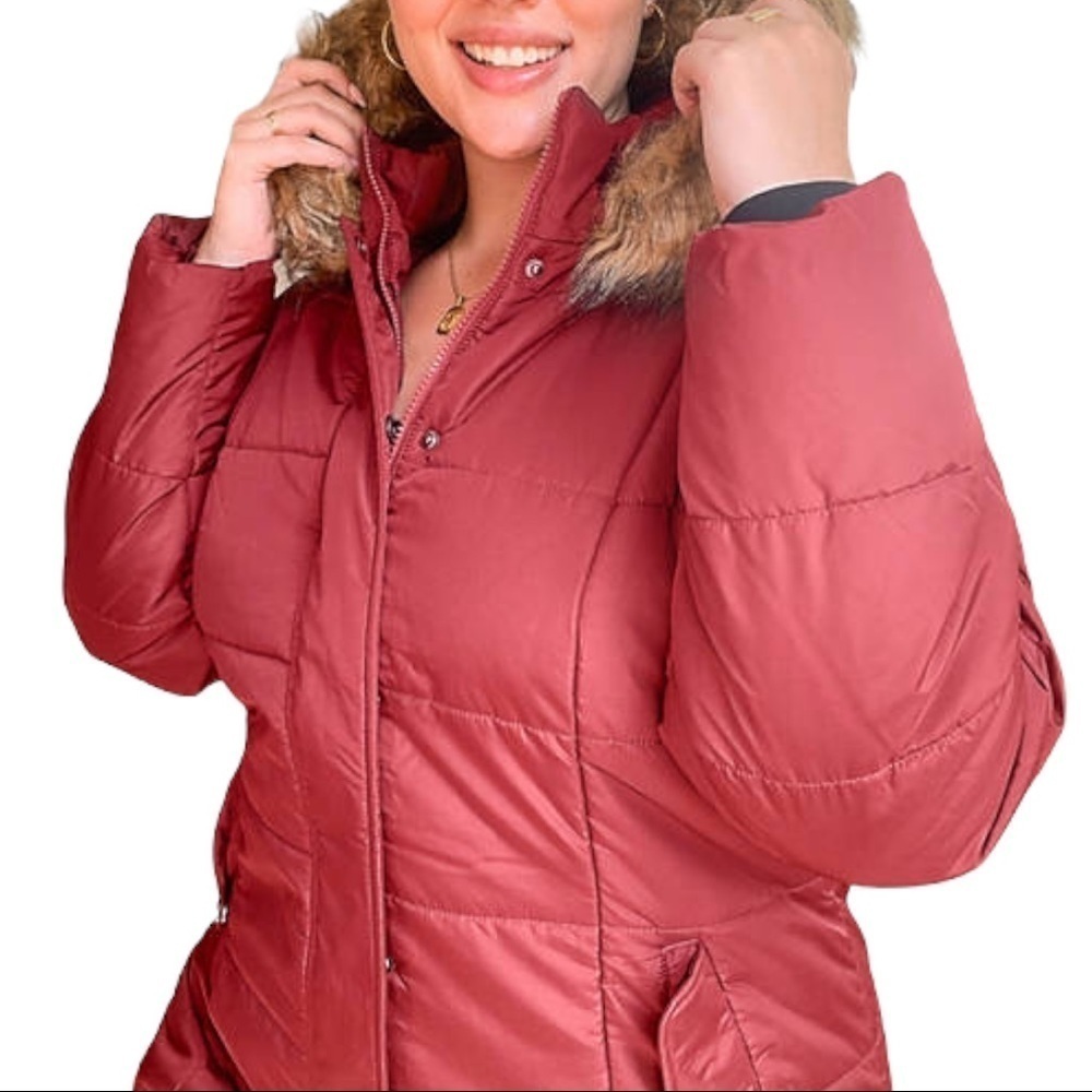 ASOS (Junarose) Faux fur trim parka NWT - Picture 15 of 17